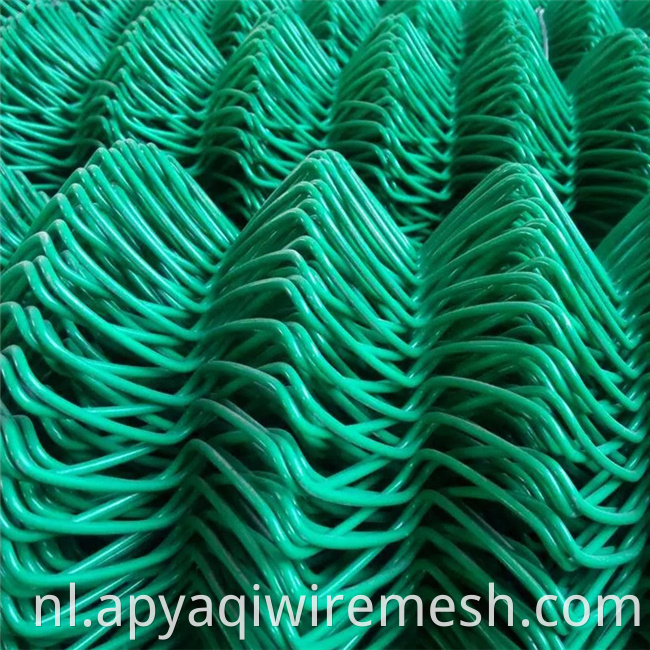 YQ gegalvaniseerd PVC gecoate diamant mesh draadketting link hek